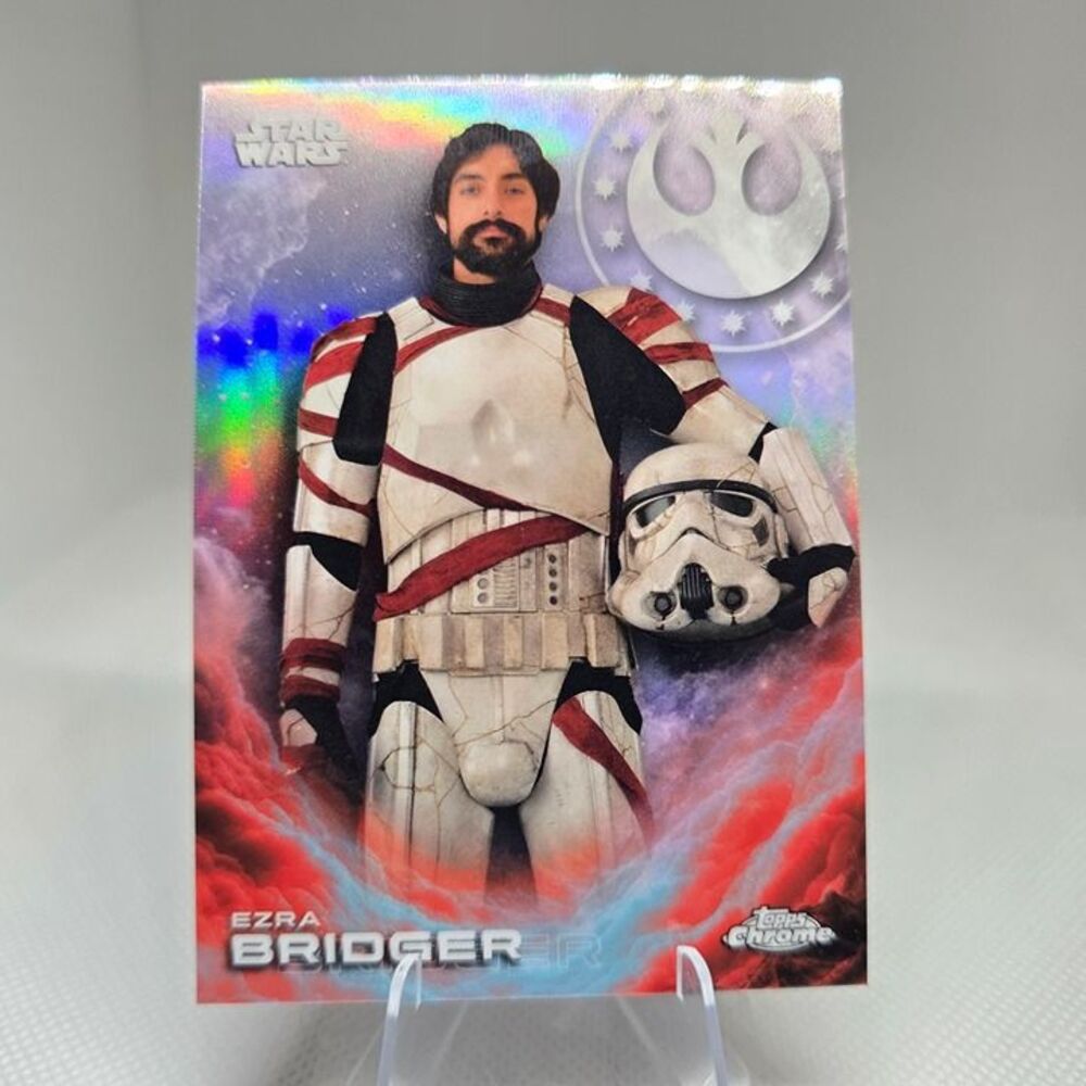 Ezra Bridger [Refractor] #CE-16 Star Wars 2025 Topps Chrome Costco